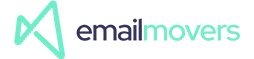 A logo of "Email Movers"