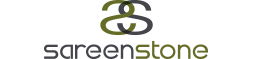 A "sareen stone" logo